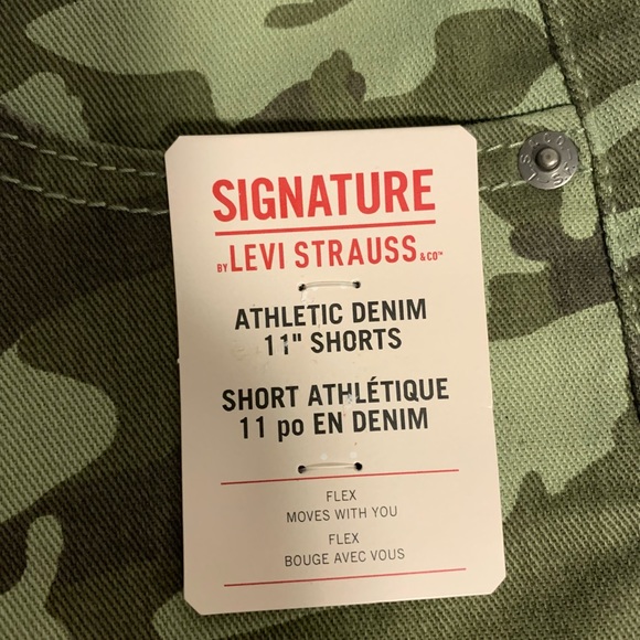 Signature by Levi Strauss & Co. Men's Athletic Denim Shorts - Picture 4 of 6